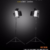 Tolifo圖立方極光GK-J-1200AB影視燈LED補光燈雙調(diào)光雙燈套裝