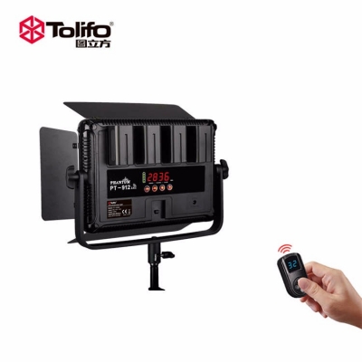 Tolifo圖立方PT-912B魅影LED攝像補光燈雙調(diào)光