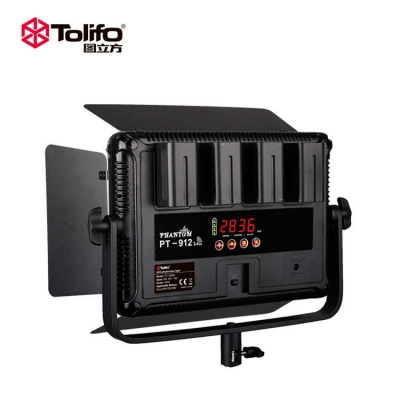 Tolifo圖立方PT-912B魅影LED攝像補光燈雙調(diào)光