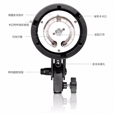 Tolifo圖立方龍卷風T-250B數(shù)碼閃光燈三燈套裝250W