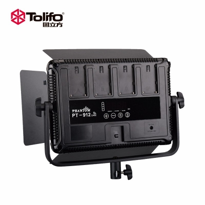 Tolifo圖立方PT-912S魅影LED攝像補光燈單調(diào)光55W
