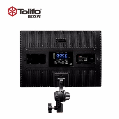 Tolifo圖立方PT-650B魅影LED攝像補(bǔ)光燈雙調(diào)光