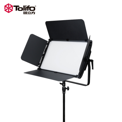 TOLIFO圖立方LED影視燈GK-S150B PRO常亮柔光LED短視頻拍攝補光燈